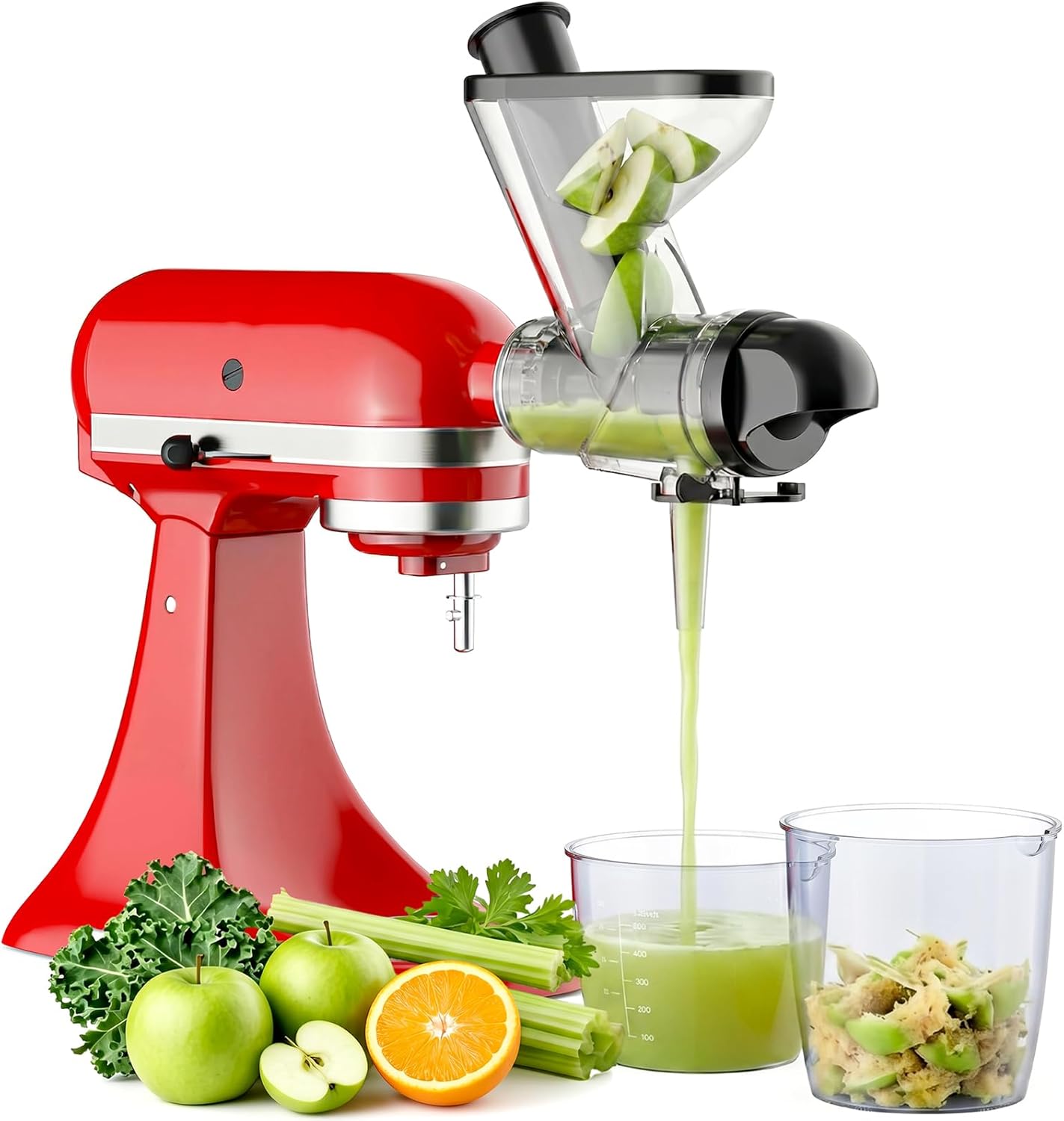 Juicer Cold Press Slow - Zerkleinerungsaufsatz für KitchenAid Standmixer – Kaltpress-Entsafter-Zubehör