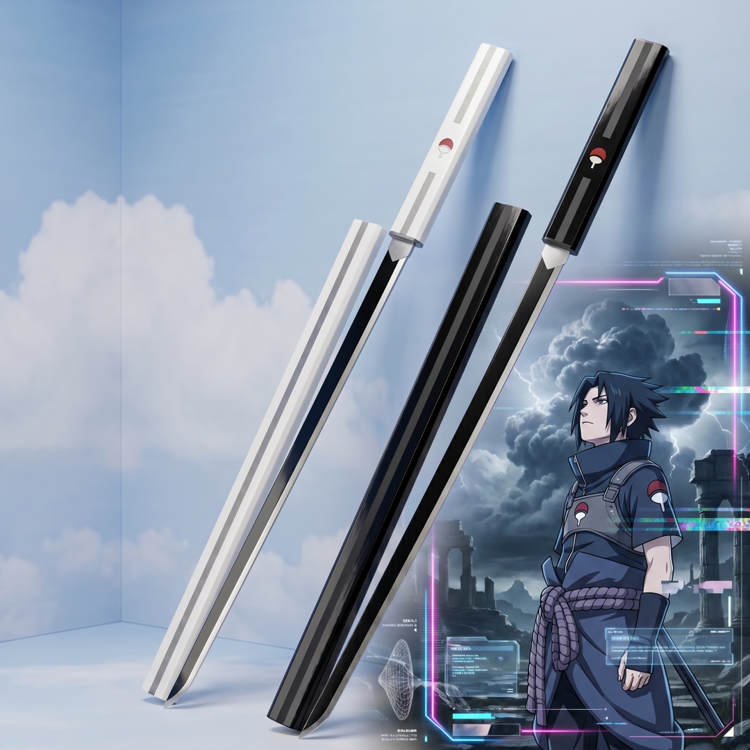 Kitchen Appliances Ninja - 35,4 Zoll Naruto Uchiha Sasuke Katana