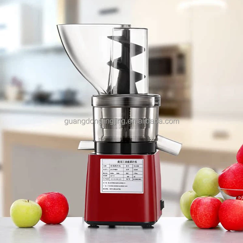 Juicer Cold Press Slow - 300 W 4'72'' Freisprech-Entsafter-Einzugsrutsche, Kaltpress-Früchte, langsame