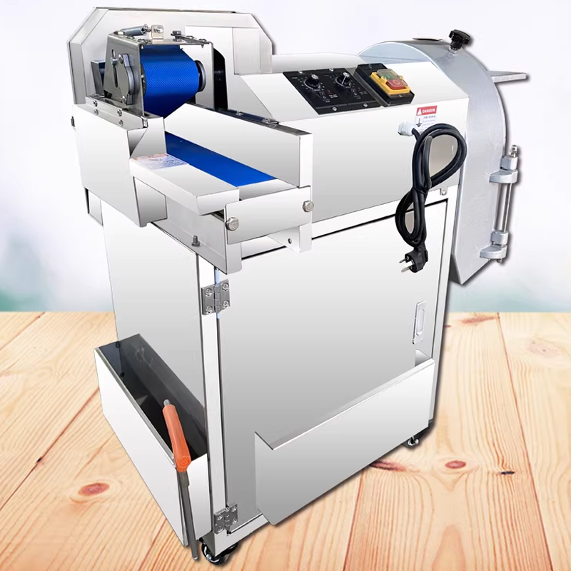Kitchen Appliances Green - Elektrische Kommerzielle Gemüseschneidemaschine für Auberginen, Blumenkohl,