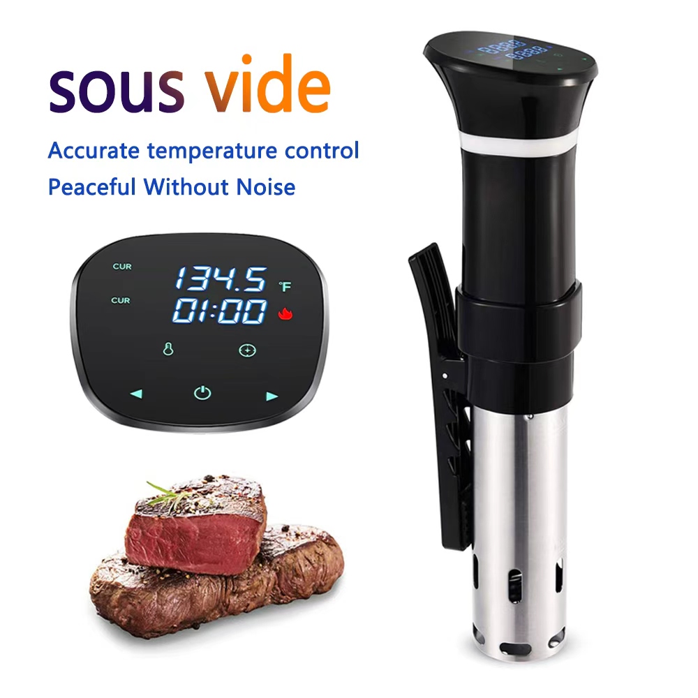 Sous Vide Immersion - Sous-Vide-Gerät 1100W Hochleistungsfähig mit Slow-Cooker-Funktion 99-Stunden-Timer