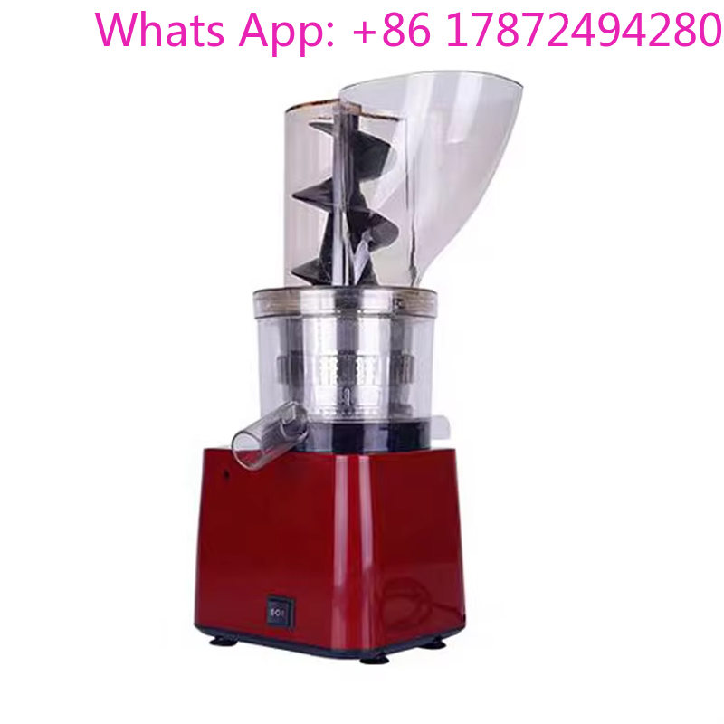 Juicer Cold Press Slow - Edelstahl-Entsafter für Obst und Gemüse, Orangenmixer,