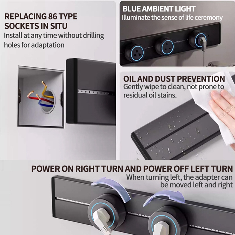 Kitchen Appliances Uk - Steckdose Power Rail Steckdose verdeckte verdeckte