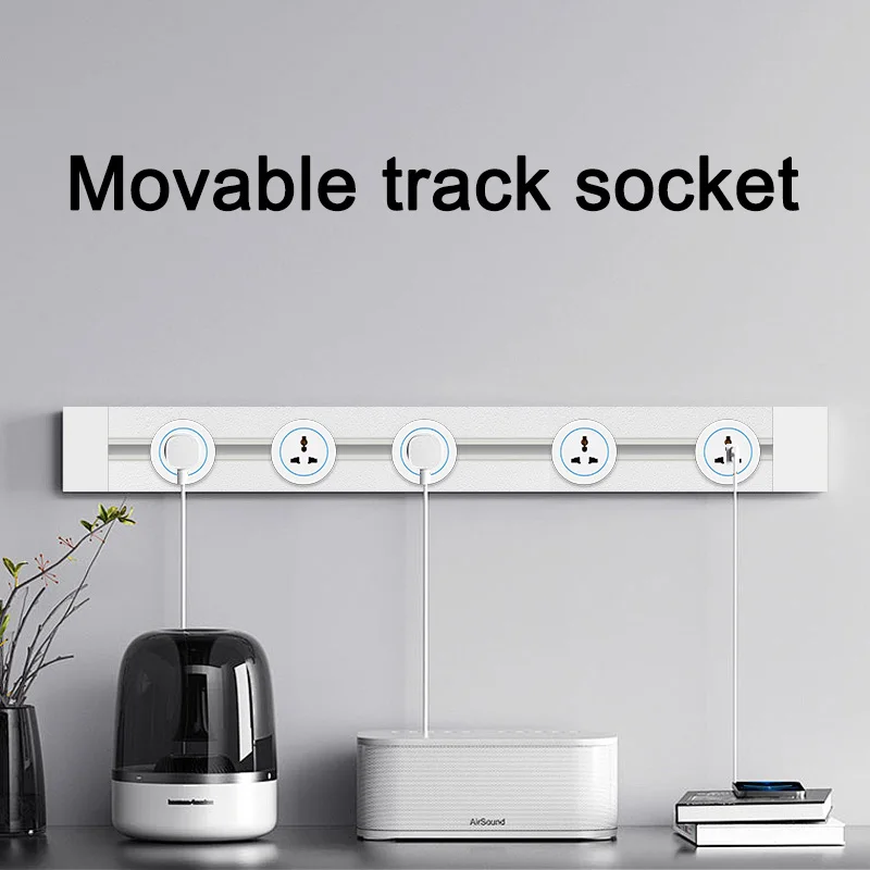 Kitchen Appliances Uk - Track Socket Küchen-Wandsteckdose, FR EU US
