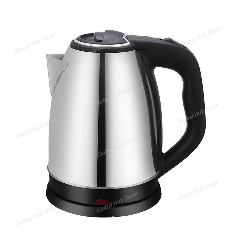 Kitchen Appliances Essentials - Elektrischer Wasserkocher aus Edelstahl, Innentank mit