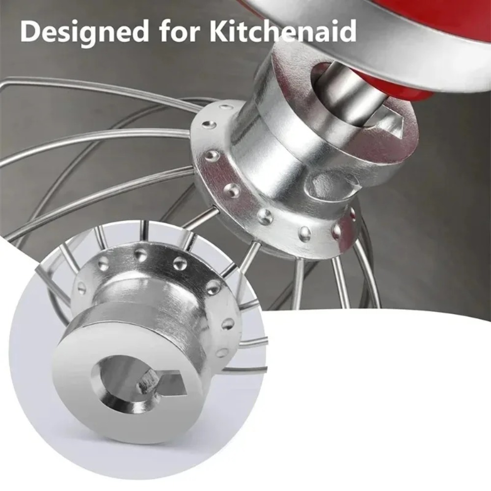 Kitchen Appliances Kitchenaid - 6-Draht-Stahl-Schneebesen für KitchenAid Artisan Mixer Zubehör,