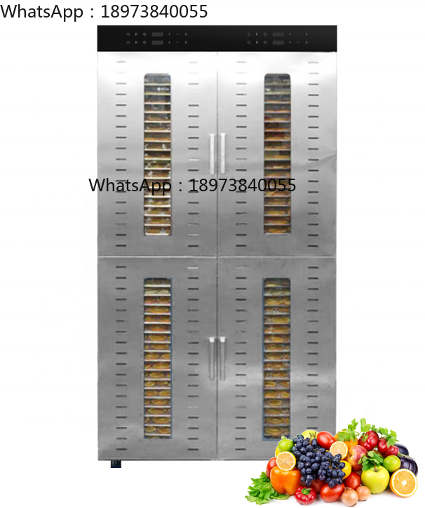 Dehydrator Tray Electric - 96-Tabletts, industrieller kommerzieller Fleischtrockner aus Edelstahl,
