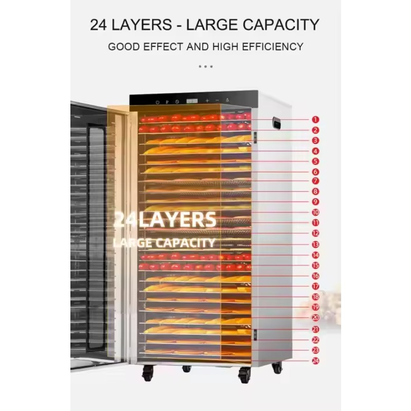 24-Fach Elektrischer Digitaler – Dehydrator Tray Electric Bewertung und Preis
