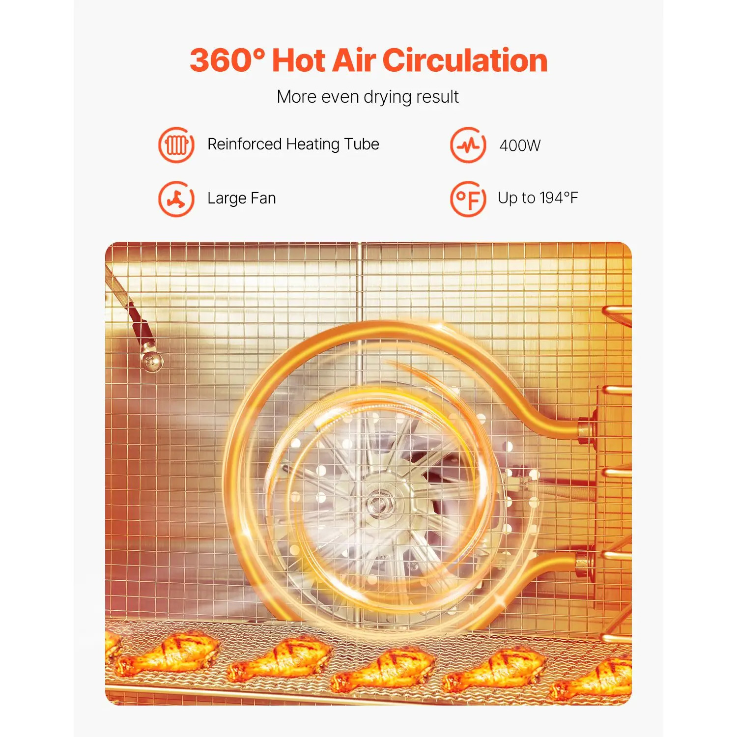 Dörrgerät, 6 Edelstahlschalen, – Dehydrator Tray Electric Bewertung und Preis