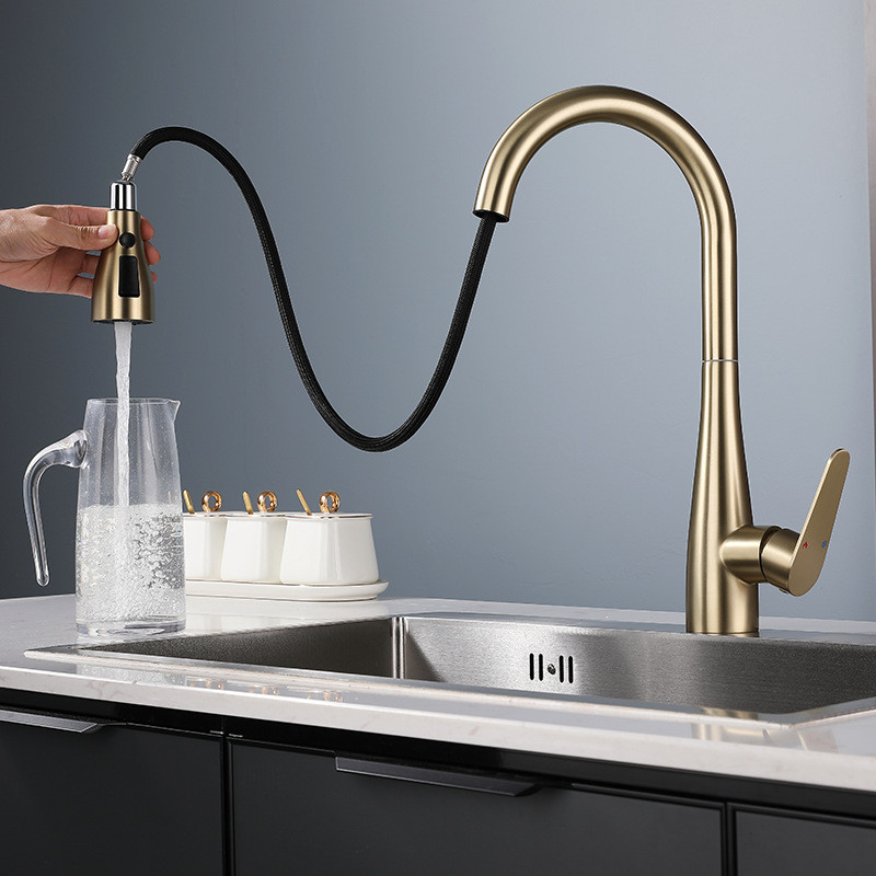 Gebürstete Goldene Ausziehbare – Kitchen Appliances White Bewertung und Preis