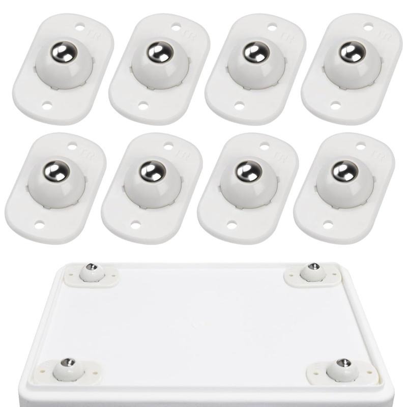8 Stück selbstklebende Rollen  – Kitchen Appliances White Bewertung und Preis