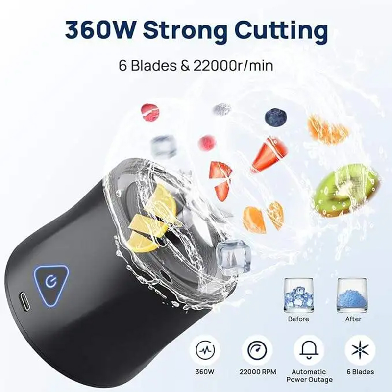 Tragbarer Entsafter mit Batter – Juicer Cold Press Slow Bewertung und Preis