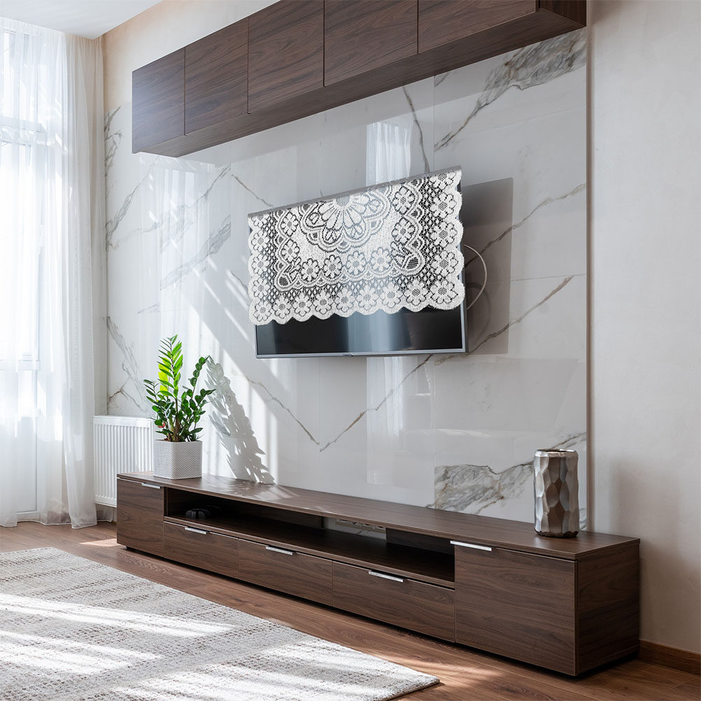 Quadratische weiße Spitzen-Tis – Kitchen Appliances Essentials Bewertung und Preis