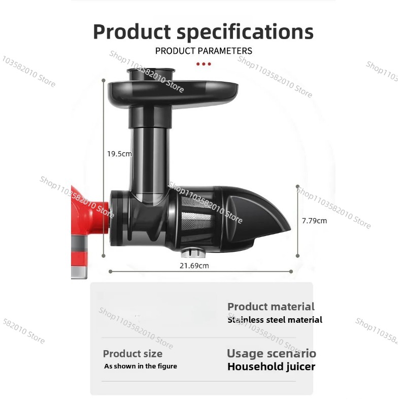 Horizontaler Slow Juicer, Kalt – Juicer Cold Press Slow Bewertung und Preis