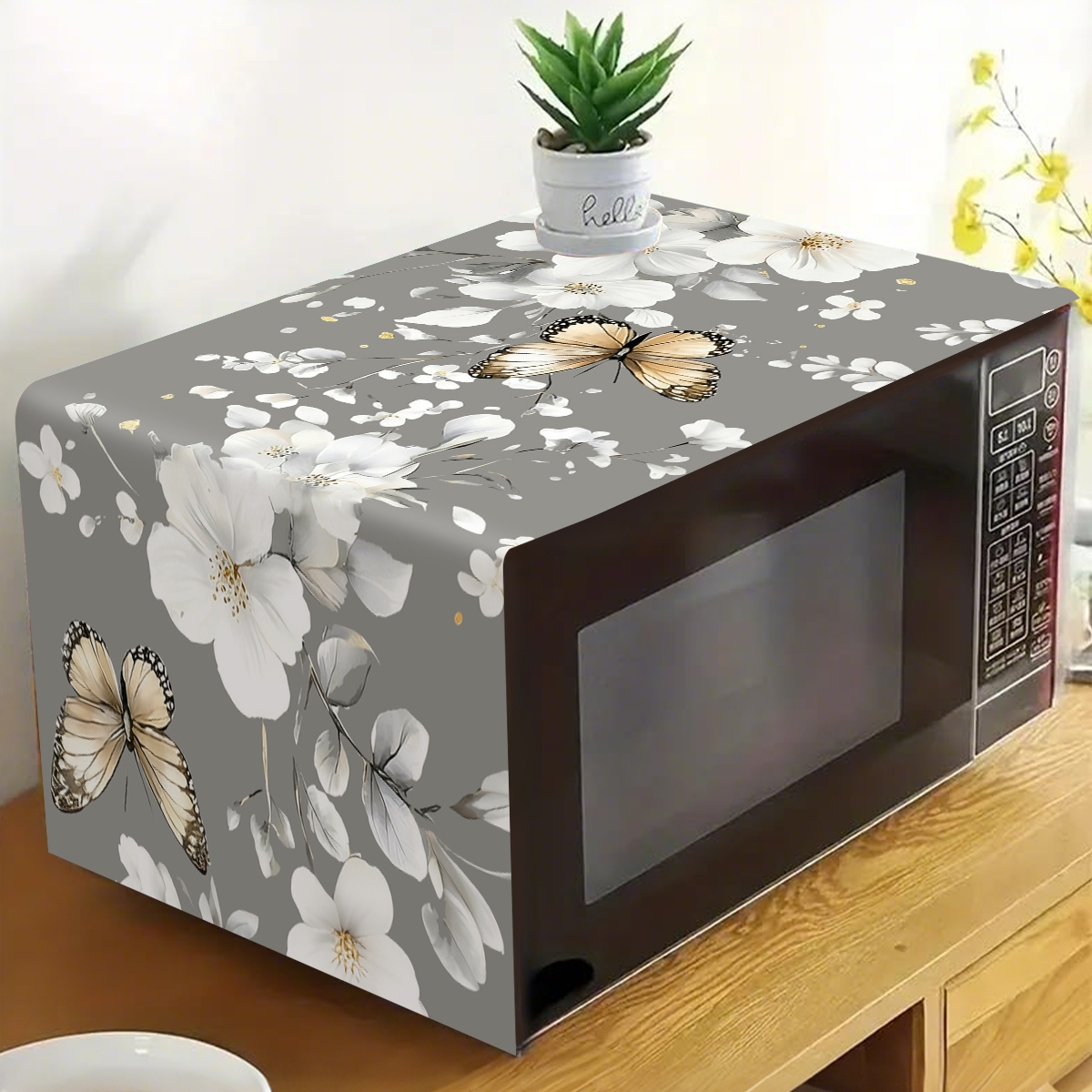 1 Stück Weiße Blumen-Mikrowell – Kitchen Appliances White Bewertung und Preis