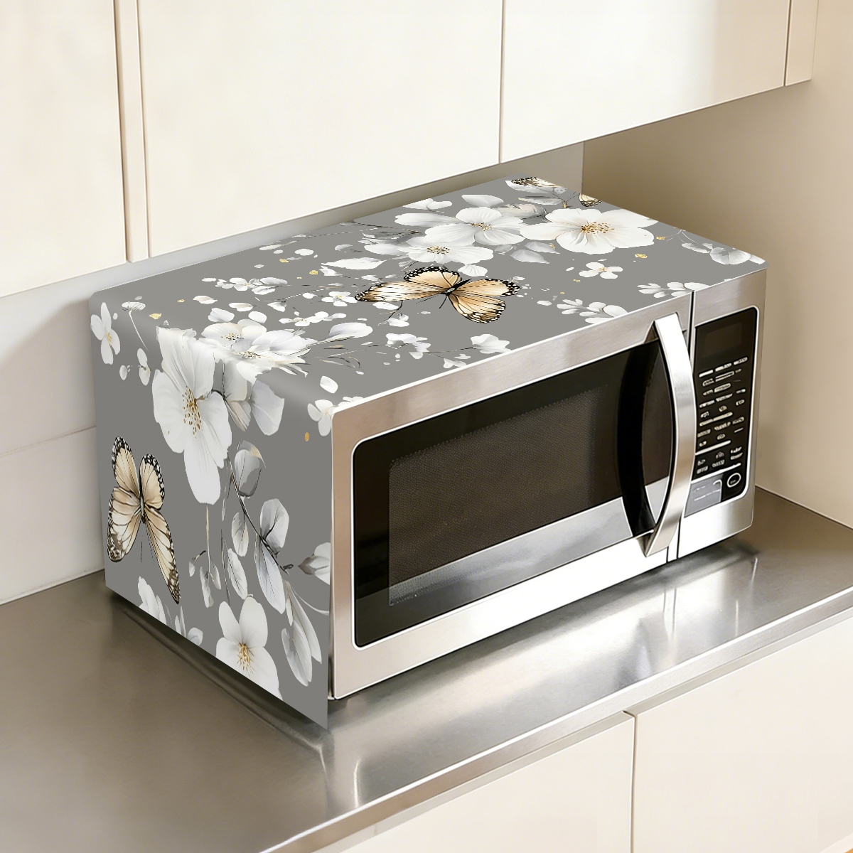 1 Stück Weiße Blumen-Mikrowell – Kitchen Appliances White Bewertung und Preis