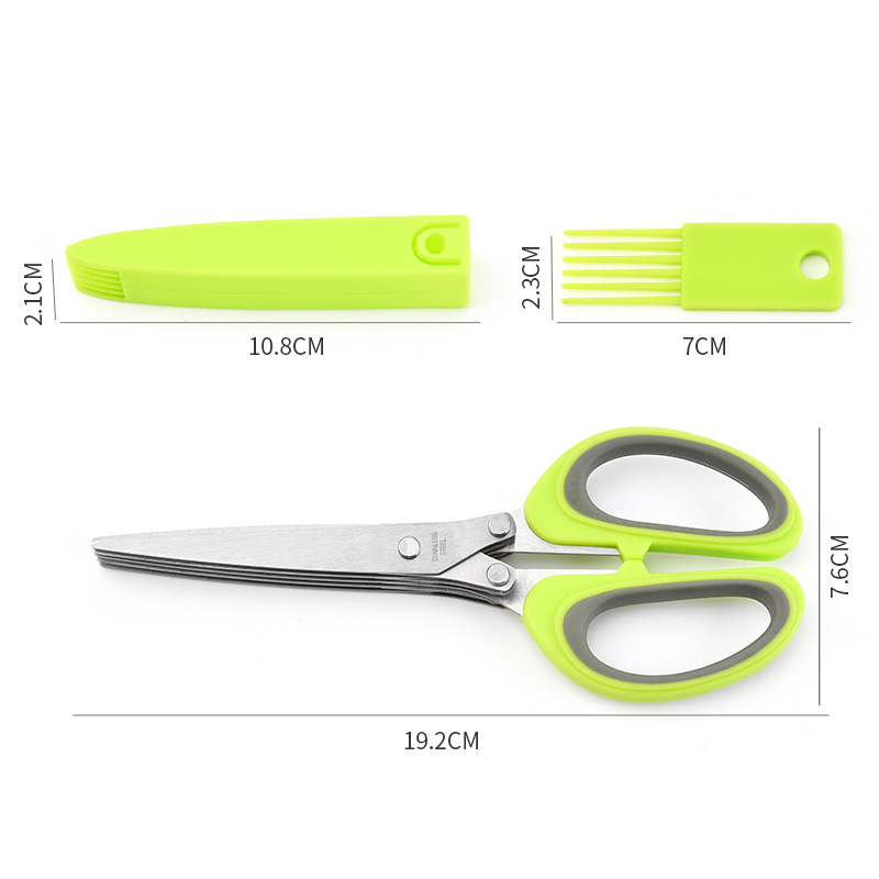 Mehrschichtige Schere aus Edel – Kitchen Appliances Green Bewertung und Preis