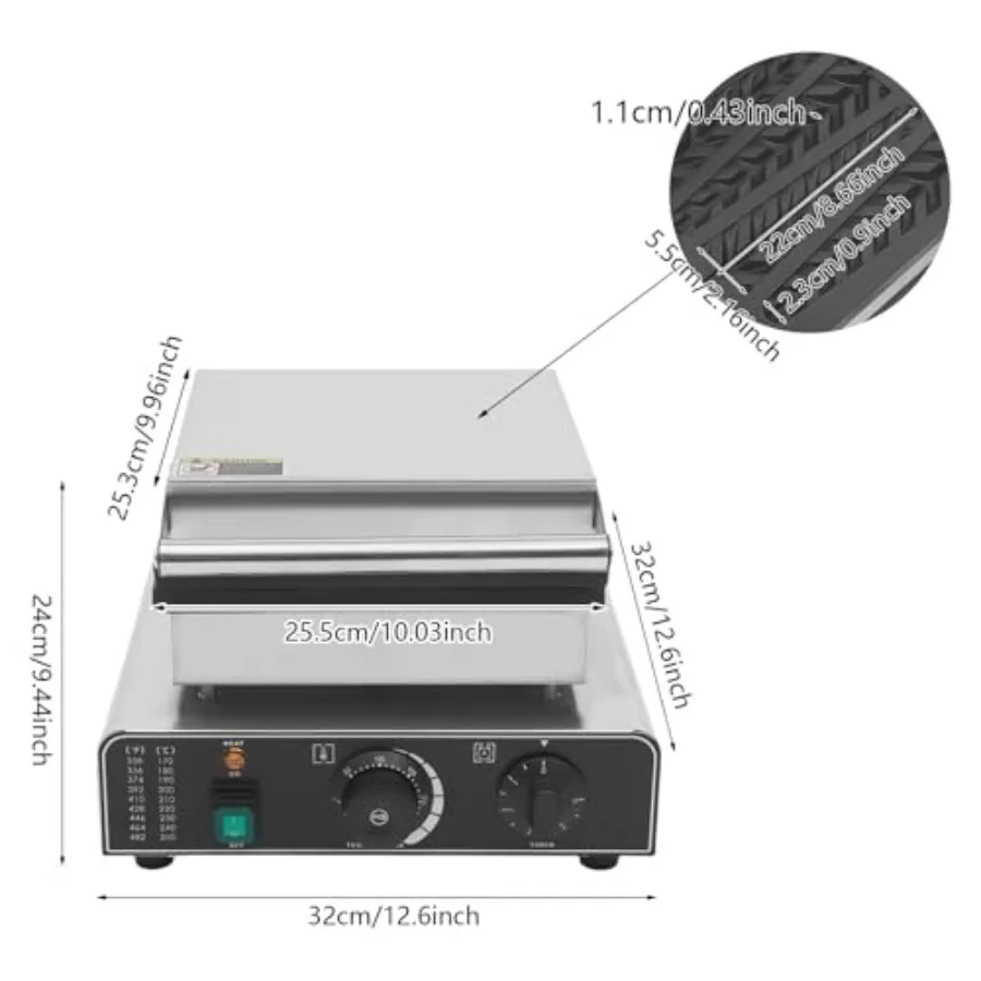 Gewerblicher Waffelautomat 175 – Kitchen Appliances Commercial Bewertung und Preis