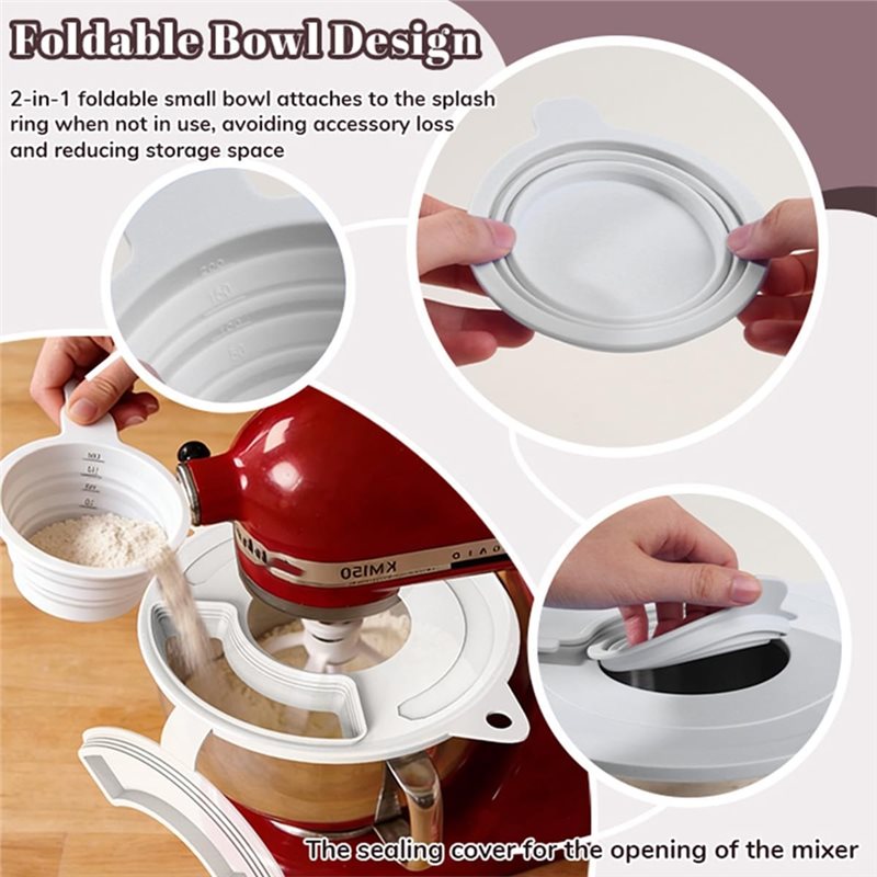 【NECESSITY】Silikon-Mixerschüss – Kitchen Appliances Kitchenaid Bewertung und Preis