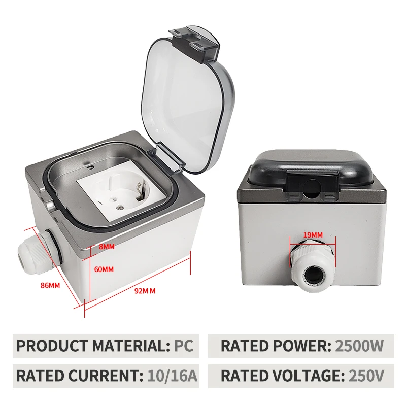 IP65 wasserdichte Outdoor-Stec – Kitchen Appliances Uk Bewertung und Preis