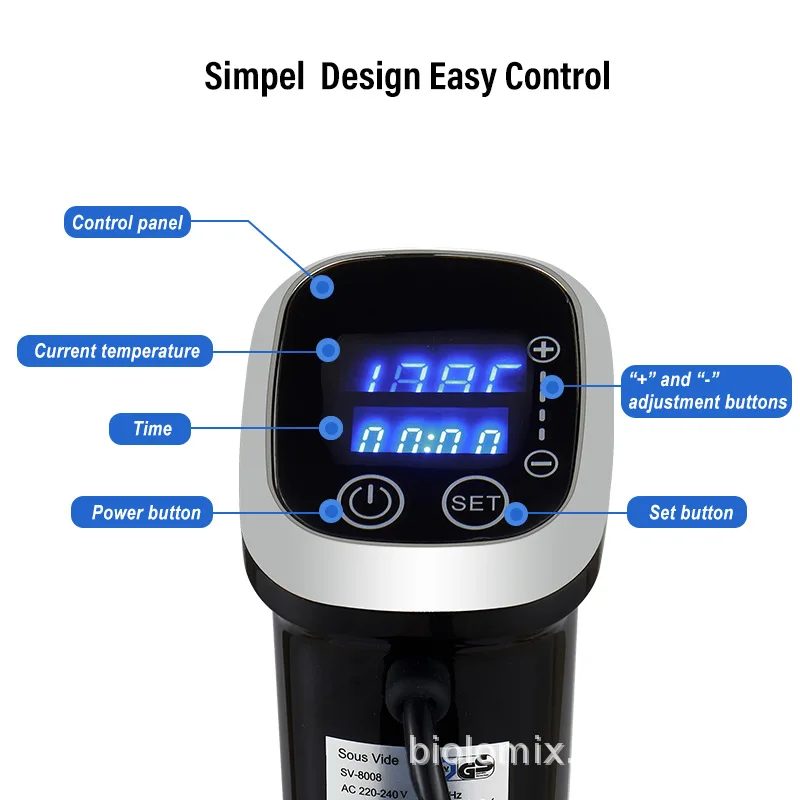 IPX7 Wasserdichter Sous Vide P – Sous Vide Immersion Bewertung und Preis