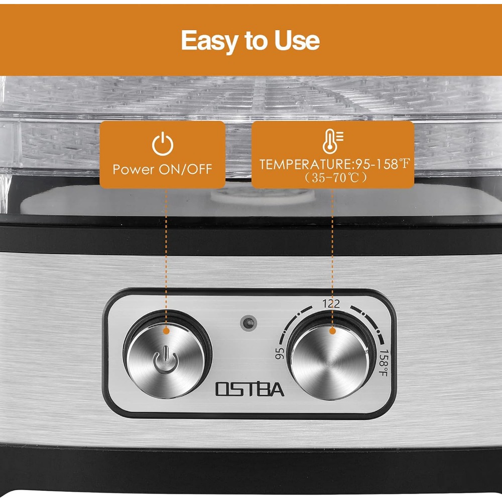 Elektrischer Lebensmittel-Dehy – Dehydrator Tray Electric Bewertung und Preis