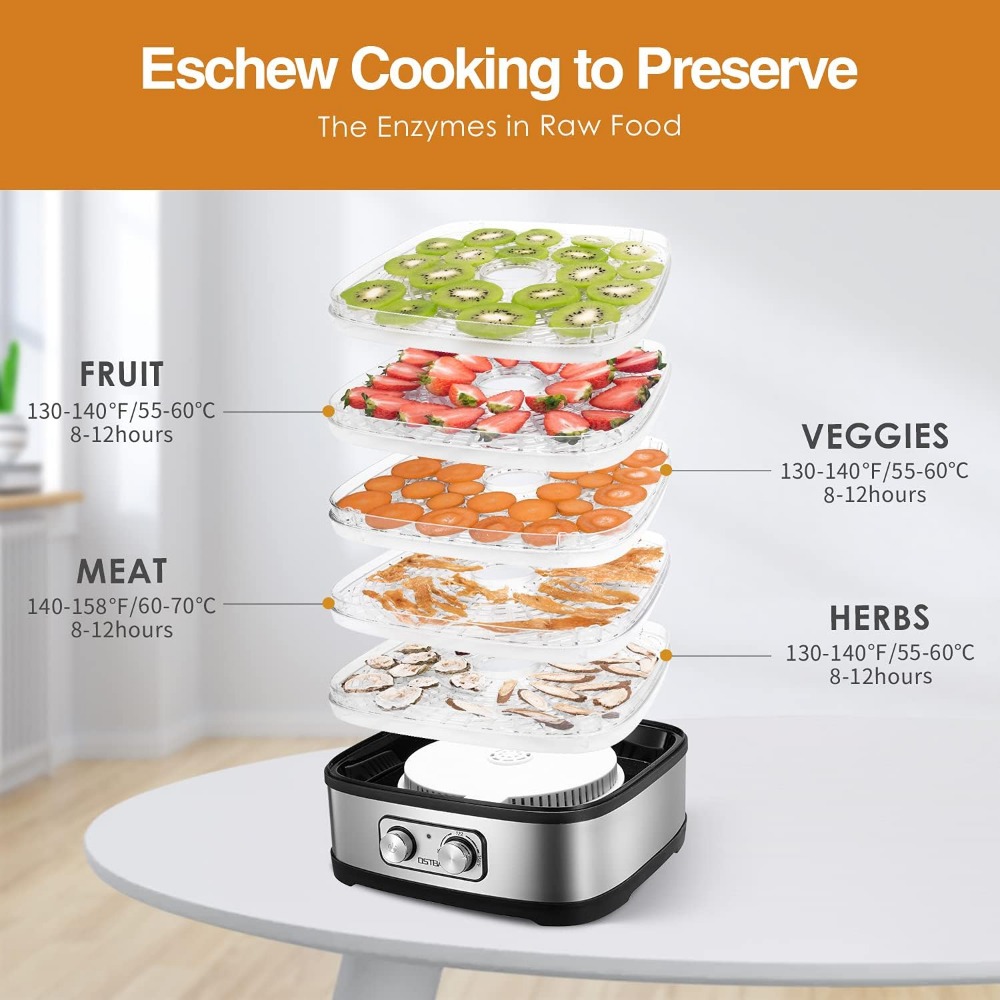 Elektrischer Lebensmittel-Dehy – Dehydrator Tray Electric Bewertung und Preis