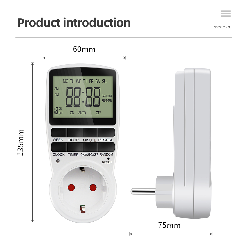Digitaler Timer-Schalter, elek – Kitchen Appliances Uk Bewertung und Preis