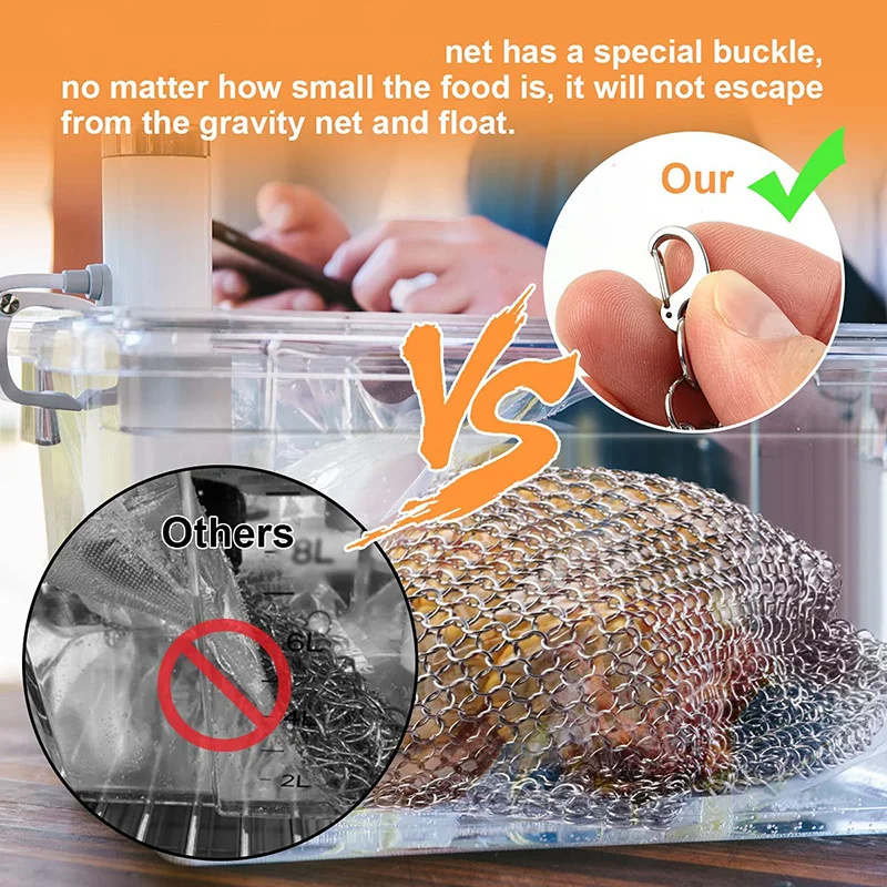 Edelstahl-Spüle mit Gewicht, L – Sous Vide Immersion Bewertung und Preis
