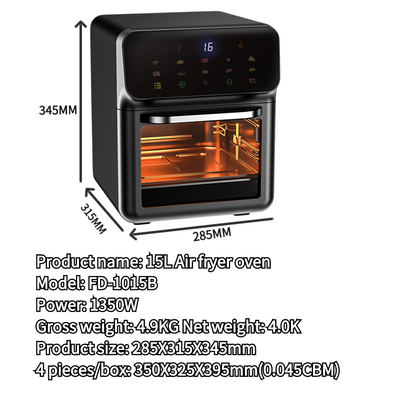 PANERKA Luftfritteuse mit Sich – Kitchen Appliances Commercial Bewertung und Preis