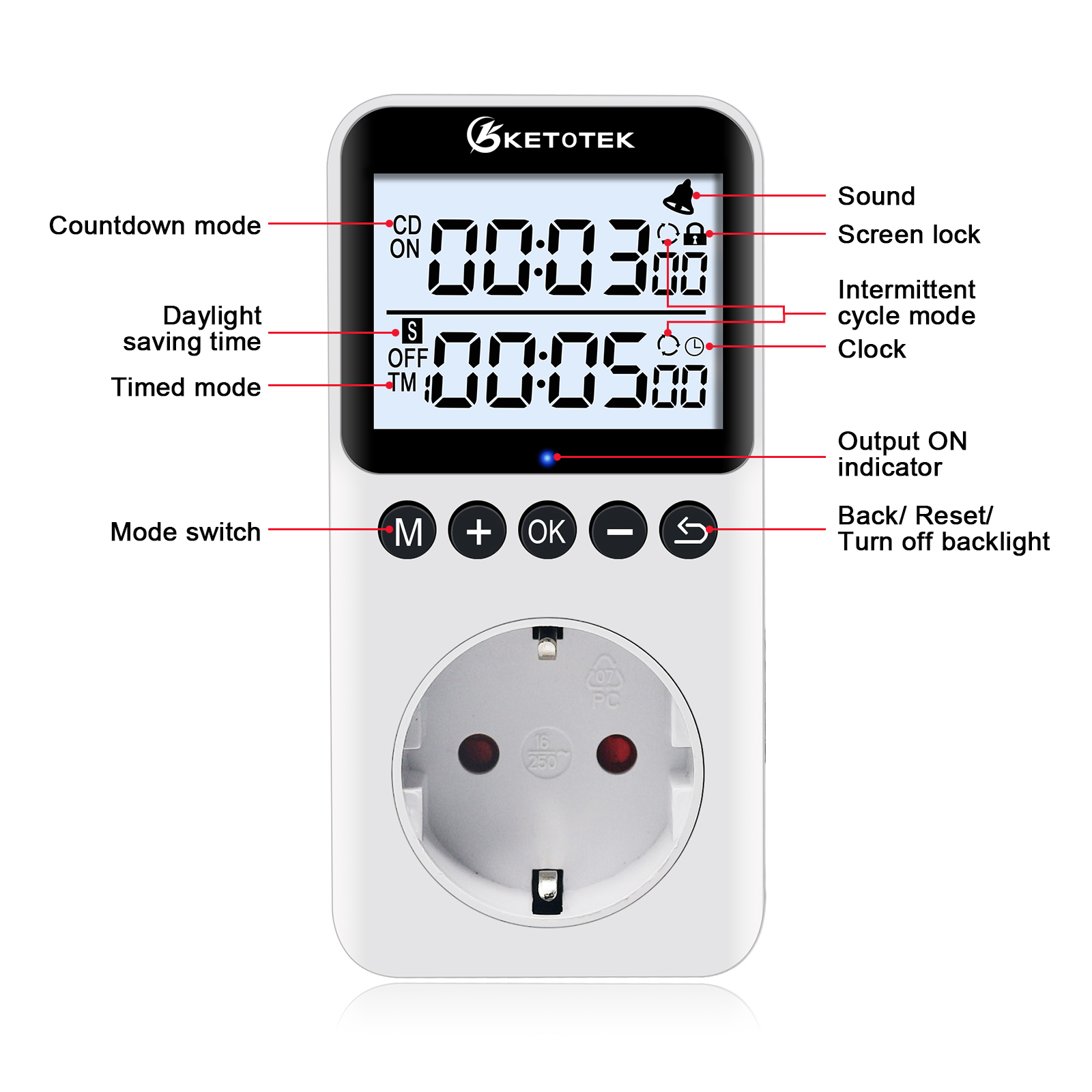 Digitale Timer-Steckdose, Coun – Kitchen Appliances Uk Bewertung und Preis