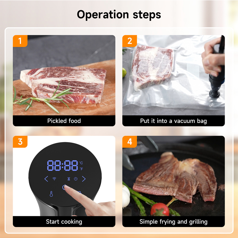 1100 W Sous-Vide-Kocher, rostf – Sous Vide Immersion Bewertung und Preis