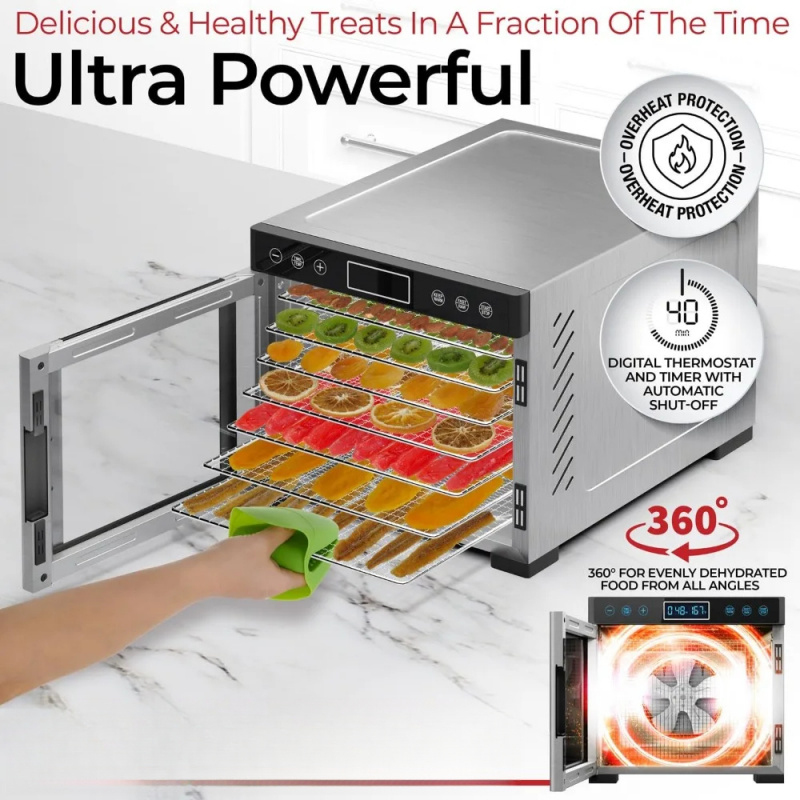 Mill Pro Lebensmittel-Dehydrat – Dehydrator Tray Electric Bewertung und Preis